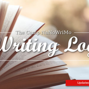 Camp NaNoWriMo Writing Log V1.02